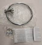 Franklin Brass - Somerset Towel Ring Chrome Finish 139567. Fixed Price $8.50.