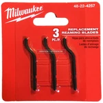 Milwaukee* 48-22-4257 3 Pc Replacement Reaming Blades. Fixed Price $12.70.