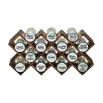 Best Kamenstein 10 Jar Criss-cross 2-IN-1 Spice Organizer For Countertop Wall. Fixed Price $62.11.
