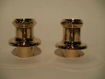 Elizabethan Classics #WMK02PB 2" Wall Mount Adapter Kit Gold/brass Finish. Fixed Price $21.95.