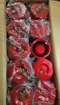 "on Sale Day" 1/2" Nst ( Red Plastic Cap With Chain ) Only Lote Of 10 Pcs. Fixed Price $79.99.
