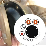 905111 Complete Rubber Repair Kit Fits Backflow 825YAR 3/4"- 1-1/4". Fixed Price $19.95.