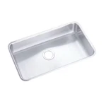 Elkay ELUH2816 Lustertone Classic Stainless Steel Single Bowl Undermount Sink. Fixed Price $195.00.