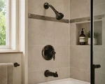 Danze Sheridan Oil Rub Bronze Tub Shower Faucet Trim Valve D510155RBT New. Fixed Price $129.99.