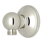 New Rohl 1295PN Hand Shower Wall Outlet In Polished Nickel. Fixed Price $159.00.