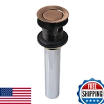 Kingston Brass KB810AC Pop-up Drain W/ Overflow, Antique Copper. Fixed Price $99.22.