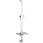 Kingston Brass KX8261 24" Shower Slide Bar With Soap Dish, Polished Chrome. Fixed Price $57.47.