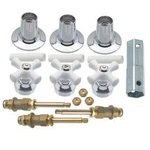 Danco Porcelain Cross-handle Bathtub Shower Faucet Rebuild Kit 39696. Fixed Price $52.90.