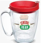 Tervis Warner Bros Friends Central Perk Coffee Mug W/ Lid Ross Rachel 16 Oz. New. Fixed Price $12.99.