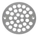 Ab&a 69523 4" Chrome Plated Steel Grate Round Shower Drain Strainer W/ Screw. Fixed Price $25.97.