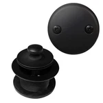 Westbrass Twist & Close Tub Trim With Two-hole Overflow Faceplate, Matte .... Fixed Price $42.78.