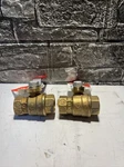 Mueller Ball Valve 1/2 In. Fpt Brass Packing Gland, 107-403NL. Fixed Price $18.97.