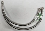 Watts Faucet Connector Braided Stainless Steel 3/8"C X 1/2" Fip 20" New Qty. Fixed Price $12.99.