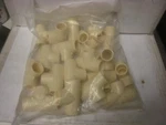 20 Genova 1/2" X 12" Cpvc Tees - F Slip 51405. Fixed Price $24.99.