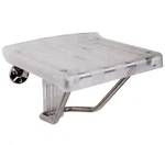 Dreamline Plastic Folding Wall Mount Shower Seat SHST-01-PL Chrome. Fixed Price $67.45.