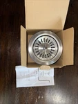 Whitehaus WH200 Pewter 3-1/2" Basket Strainer. Fixed Price $40.00.