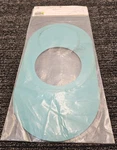 (qty 5) Ppp CU-100 Mirrored Acrylic Single Faucet Cover-up Plate 14 In. X 8. Fixed Price $45.52.