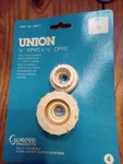Genova 1/2" Cpvc X Union For Future Disassembly Pn 530211. Fixed Price $10.99.