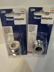 2-PACK Water Hose Adapter Sink Connector Faucet Ldr 530 2050. Fixed Price $8.50.
