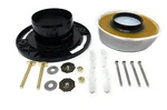 Flange With Wax Ring For Toilets Replacement Kit 3" 4" Pipes. Fixed Price $17.99.