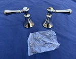 Delta Cassidy Faucet ** Standard Traditional Bath Roman Tub Handles H697PN. Fixed Price $79.00.
