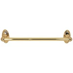 Alno A8020-12-PB/NL Classic Traditional Bath 12" Towel Bar Unlacquered Brass. Fixed Price $143.96.