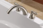 Peerless Roman Tub Faucet PTT298696-BN Apex Double Handle Deck Mounted Trim. Fixed Price $105.59.