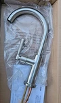 Brizo 61043LF-SS Litze Bar Faucet Arc Spout Knurled Handle Missing Hardware. Fixed Price $125.00.