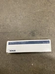 Kohler K-7637 3/8 Npt Angle Supply W/stop & Annealed Vertical Tube Brushed Blk. Fixed Price $60.00.