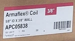 *new* Armaflex APC05838, 125 Ft Coil, 3/8-IN Pipe Insulation, 5/8 Id Wall. Fixed Price $95.00.