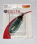 Delta A716PB Victorian Metal Lever Handle Accent In Polished Brass. Fixed Price $18.00.