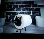 Cute Kitty Cat Toilet Paper Holder 3D Free Standing Bathroom Decor - New. Fixed Price $10.75.