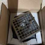 Kohler Square Design Tile-in Shower Drain Finish (K-9136-BN). Fixed Price $60.00.
