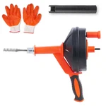 Drain Auger 25 Ft. Plumbing Snake With Drill Attachment Plumbers Clo. Fixed Price $20.55.
