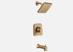 Moen Genta 82760BZG Single-handle 1-SPRAY Tub Shower Faucet Bronzed Gold. Fixed Price $187.85.