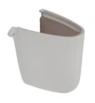 Toto Supreme Wall Mount Vitreous China Lavatory Shroud Only HT242-04 Gray New. Fixed Price $53.96.