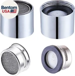 Faucet Female Thread Chrome Solid Brass Kitchen Aerators And Bath. Fixed Price $17.57.