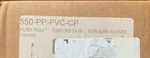 Watco 550-PP-PVC-CP Push Pull Tubs To 24 In Tubular Plastic Chrome. Fixed Price $69.99.