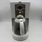Mr. Coffee Fresh Brew Timer 12-CUP Programmable Digital Drip Maker Glass Carafe. Fixed Price $29.00.