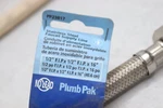 Plumb Pak Ez Faucet Supply Tube Stainless Steel 1/2" Fip X 16" PP23817. Fixed Price $9.57.