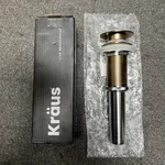 Kraus Pop-up Drain Brushed Gold PU-10BG. Fixed Price $29.99.