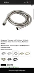 Kingston Brass ABT1030A6 Vintage 59-INCH Shower Hose Polished Nickel. Fixed Price $79.99.