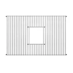 Whitehaus GR2514 Stainless Rectangular Steel Sink Rack. Fixed Price $126.00.