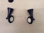 Kohler K-361 Finial Satin Black/polished Brass Paper Holder. Fixed Price $199.99.