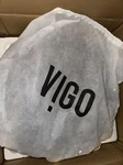 Vigo VG07042 Black 16-1/2" Glass Bathroom Vessel Sink. Fixed Price $60.00.