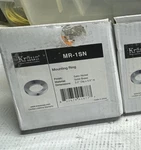 Kraus MR-1SN Mounting Ring Satin Nickel Vessel Sink Solid Brass. Fixed Price $12.00.