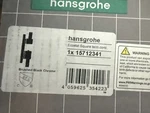 Hansgrohe Ecostat Square 15712341 Thermostatic Valve Trim Shower Black Chrome. Fixed Price $311.60.
