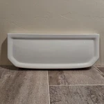 K4544 Kohler White Used Toilet Tank Lid Clean Good Cond. With Minor Flaws 20.5X8. Fixed Price $46.00.