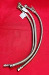Watts Braided Water Connector, CFC-S-3F-20, 3/8" Comp X 1/2" Fip, **lot Of 3**. Fixed Price $35.00.