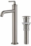 Kraus KVF-1220 Ramus 1.2 Gpm Vessel Hole Bathroom Faucet. Fixed Price $99.99.